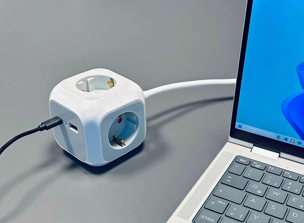 Listwa zasilająca Brennenstuhl Kostka zasilająca 4 gniazda + USB PD20W A+C 1,4 m (1150100010)