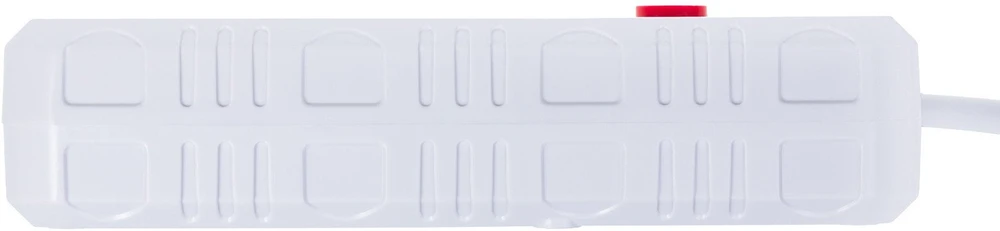 „Maclean“ maitinimo laidas, 4 lizdų prailginimo laidas + 3xUSB, 110–240 V AC 50/60 Hz, 2,1 A maks. 2500 W, 3 m, baltas, MCE393 W