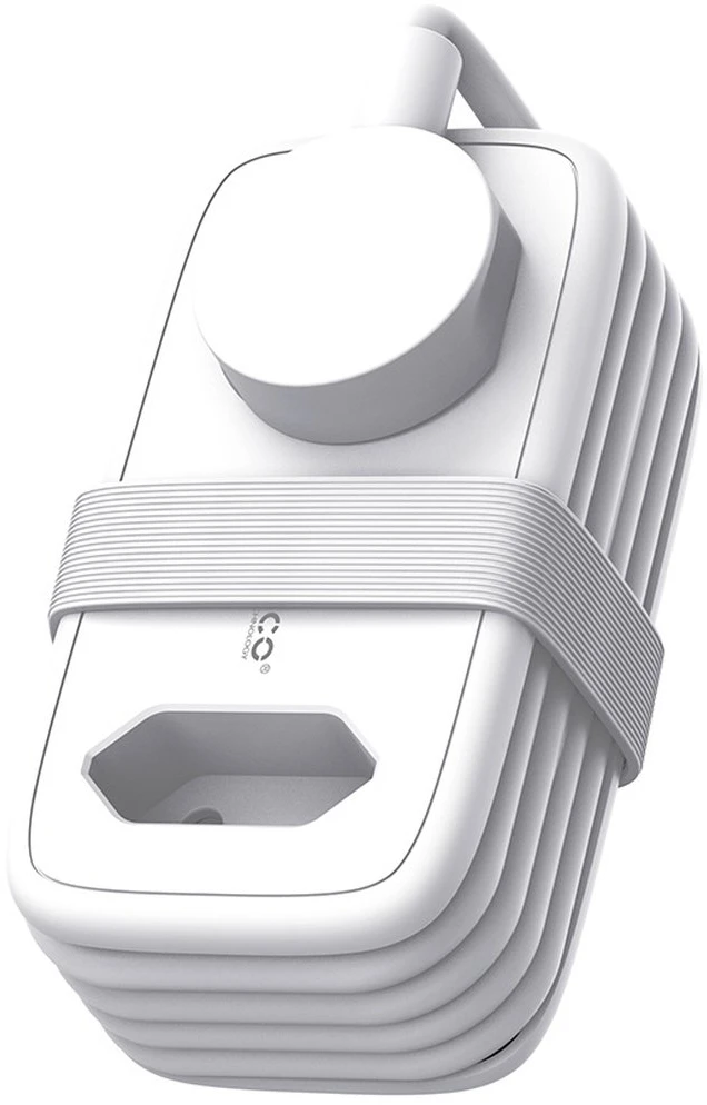 Orico APP 15.5W 5in1 maitinimo blokas 2x AC + 2x USB-A + 1x USB-C - Baltas