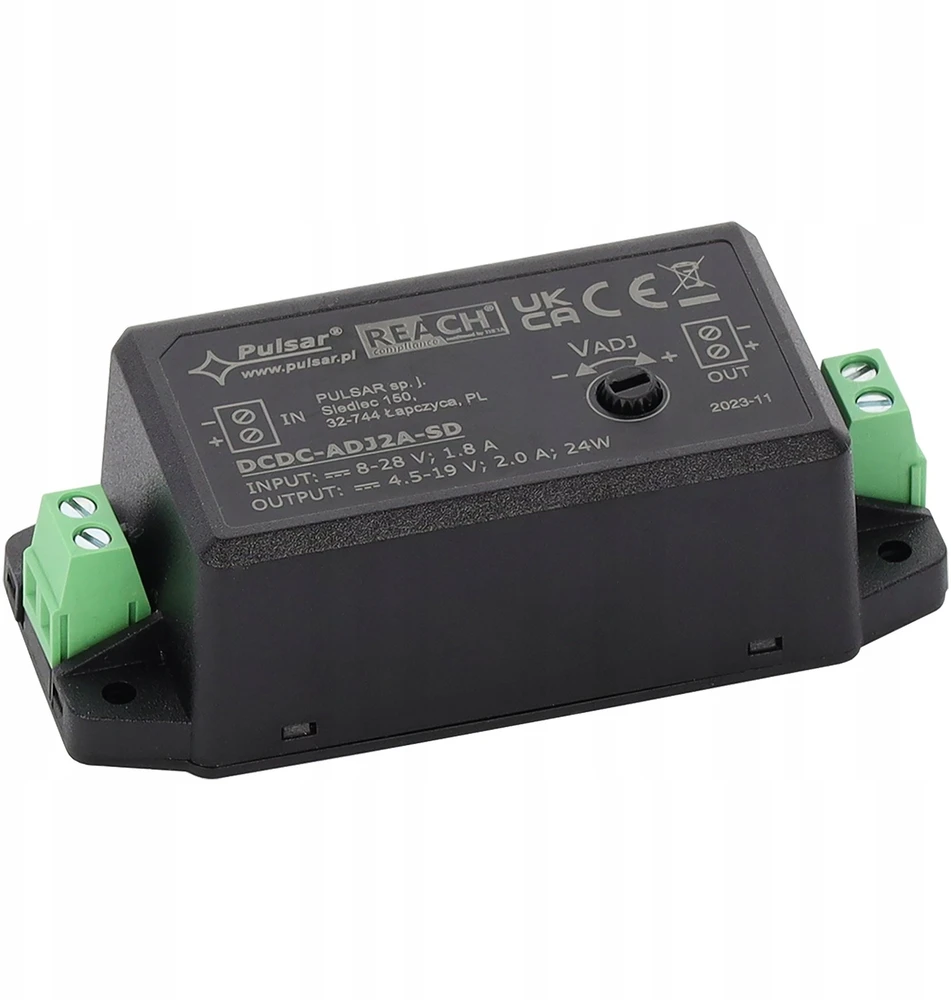 MAITINIMO KEITIKLIS DCDC-ADJ2A-SD PULSAR