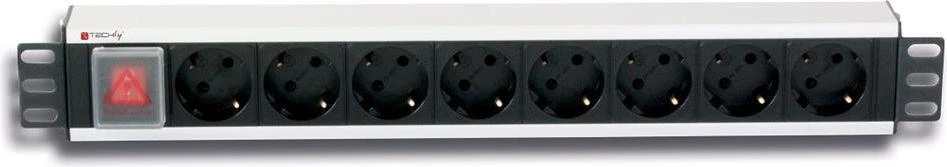 Intellinet Techly Listwa zasilająca PDU 19'' 1.5U 8x Schuko 3m (I-CASE STRIP-18SH)