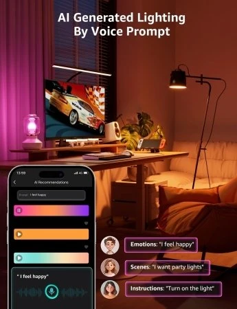 Lite Bulb Moments Lepro BP1 AI Smart żarówki E14 (4 vnt)