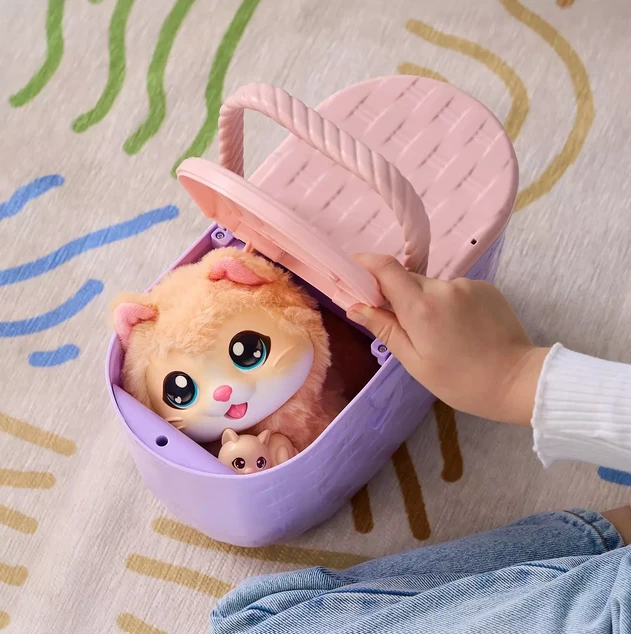 Cobi LITTLE LIVE PETS Interaktyvus rinkinys „Katė su kačiukais“