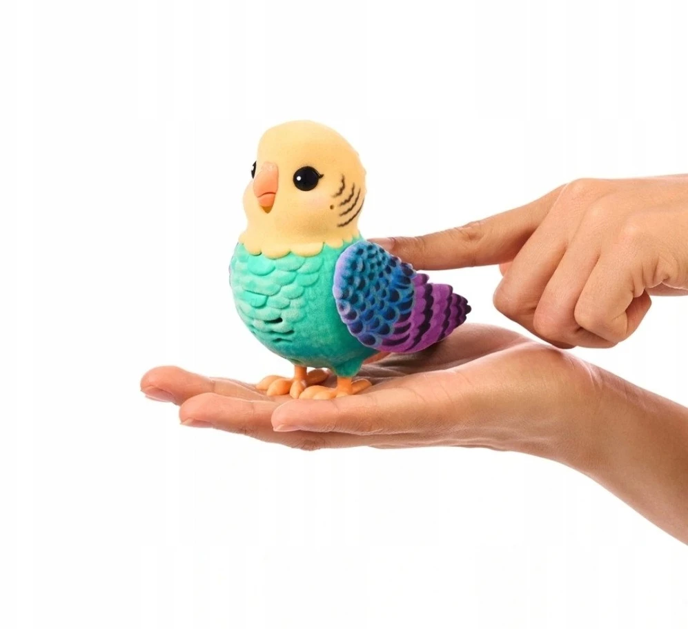 Moose Interaktyvus žaislinis paukščiukas Little Live Pets My Really Real Bird & Cage Indie