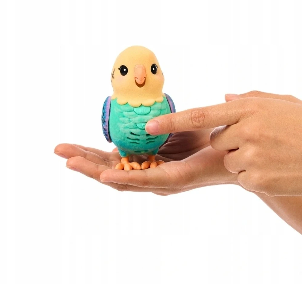 Moose Interaktyvus žaislinis paukščiukas Little Live Pets My Really Real Bird & Cage Indie