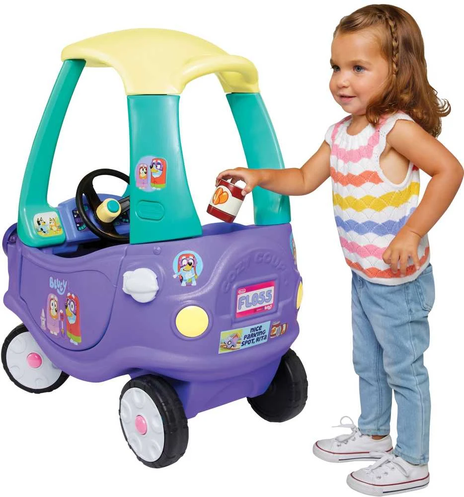 Stumiamas automobilis Little Tikes Cozy Coupe Bluey