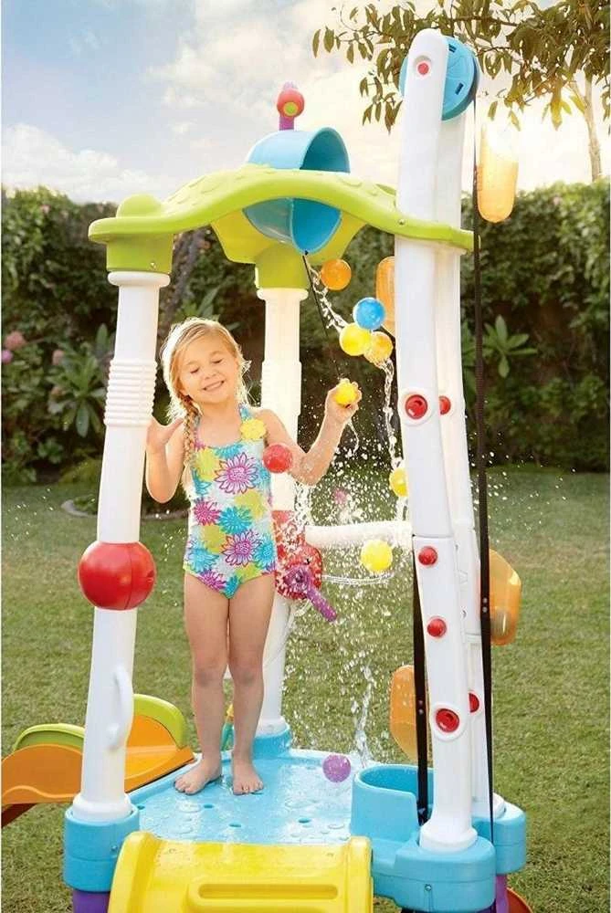 "Little Tikes" didelis vaikų žaidimų aikštelės kalnelis Vandens patranka SP0788