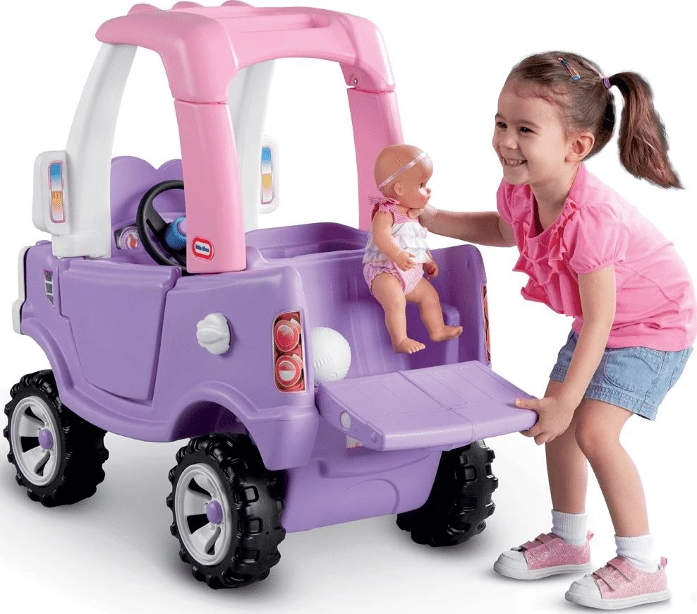 Stumiamas automobilis LITTLE TIKES Cozy Coupe Truck rožinis