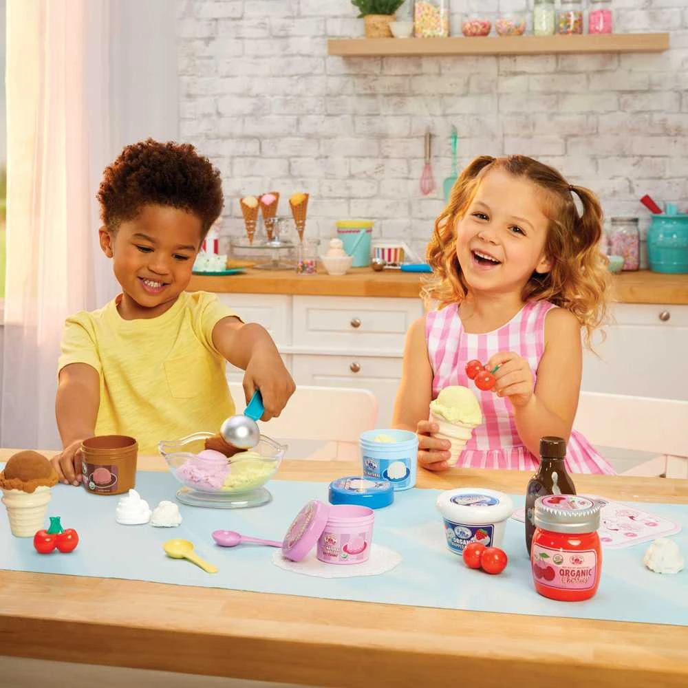 Little Tikes 639661-EUC „Creative Chefs“ ledo kreminio kepimo rinkinys