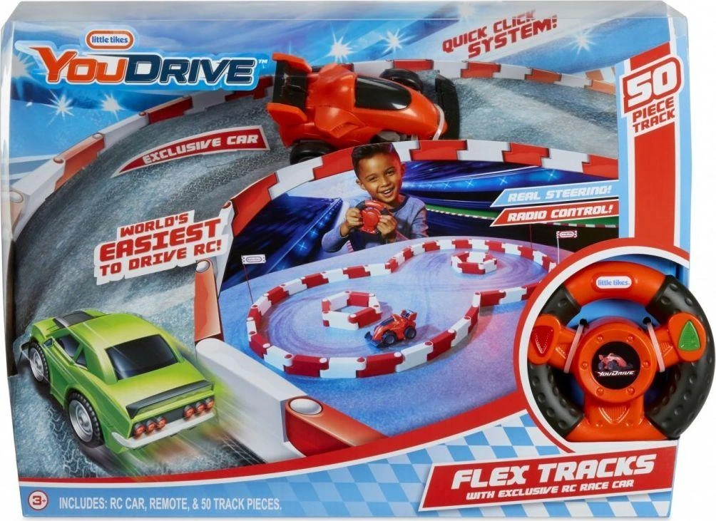 Little Tikes YouDrive Flex Tracks - lenktyninis automobilis