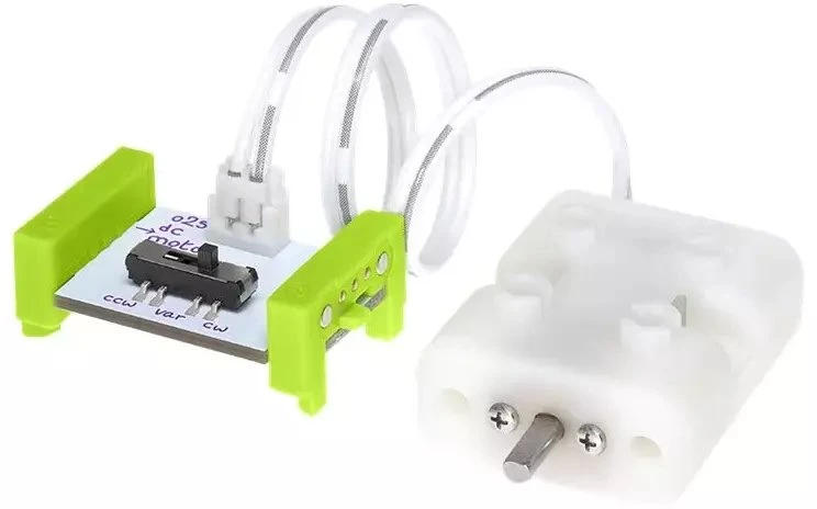 LittleBits littleBits nuolatinės srovės variklis su prijungimo laidu