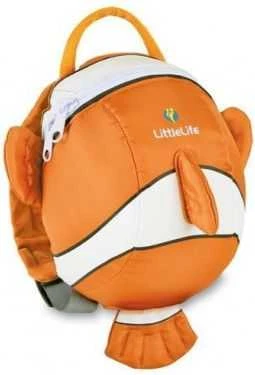 LittleLife vaikiška kuprinė - žuviukas - Oranžinė