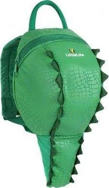 Vaikiška kuprinė-krokodilas „LittleLife Toddler Backpack Crocodile“ - Žalia
