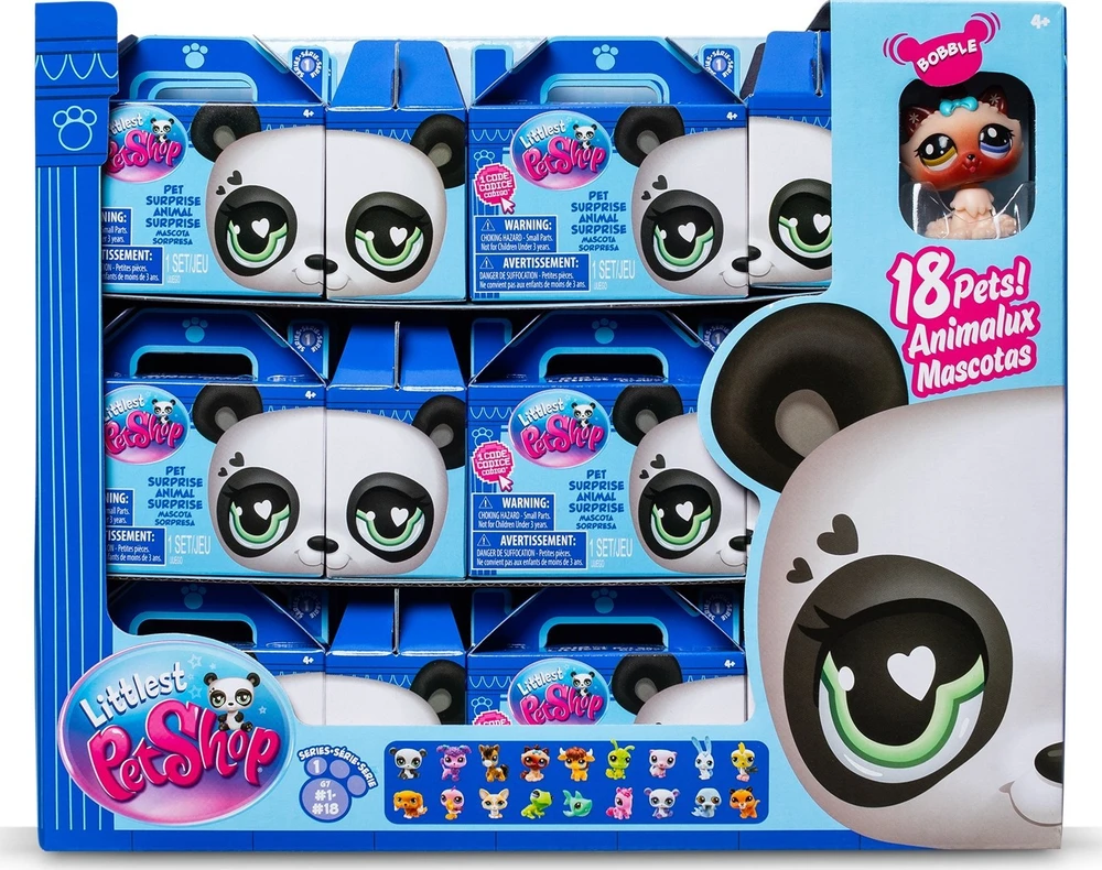 Littlest Petshop LITTLEST PET SHOP Rinkinys uždaroje pakuotėje