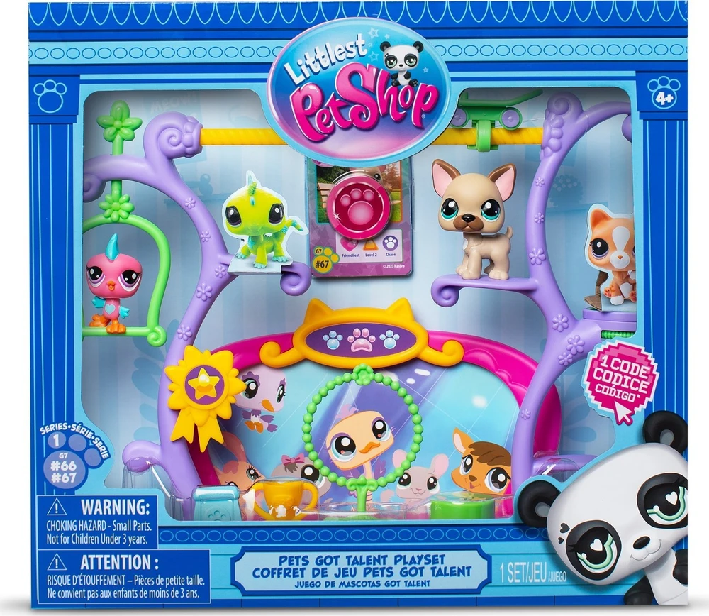 Rinkinys LITTLEST PET SHOP „Gyvūnėliai turi talentą“