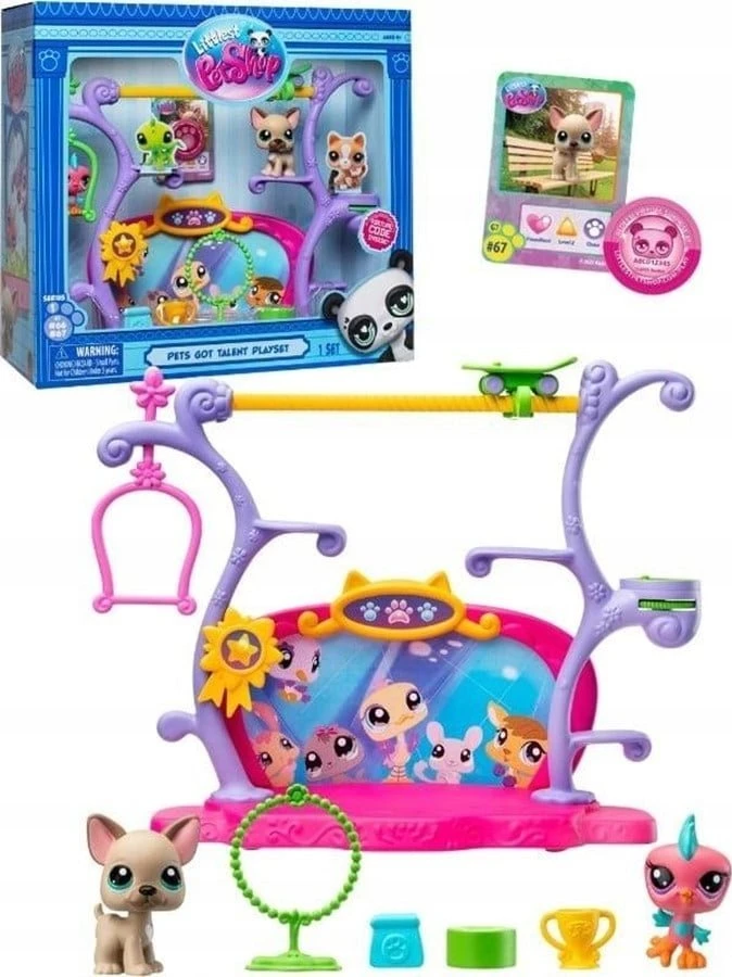 Rinkinys LITTLEST PET SHOP „Gyvūnėliai turi talentą“