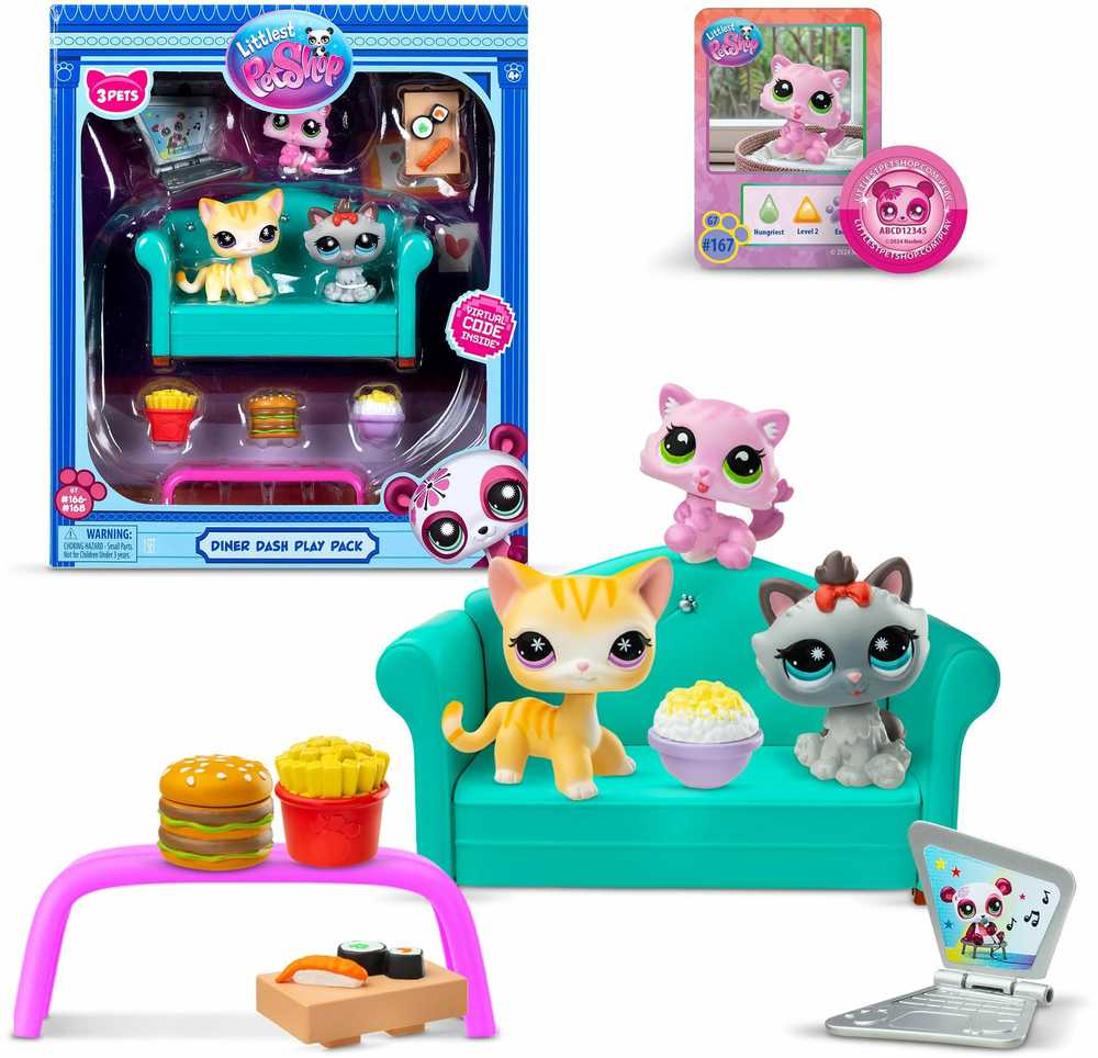TM Toys LITTLEST PET SHOP Rinkinys „Užkandinė“