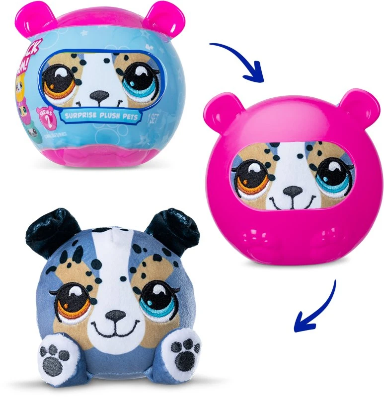 Littlest Petshop „Littlest Pet Shop“ – staigmenų pliušiniai gyvūnai, įvairūs (662)