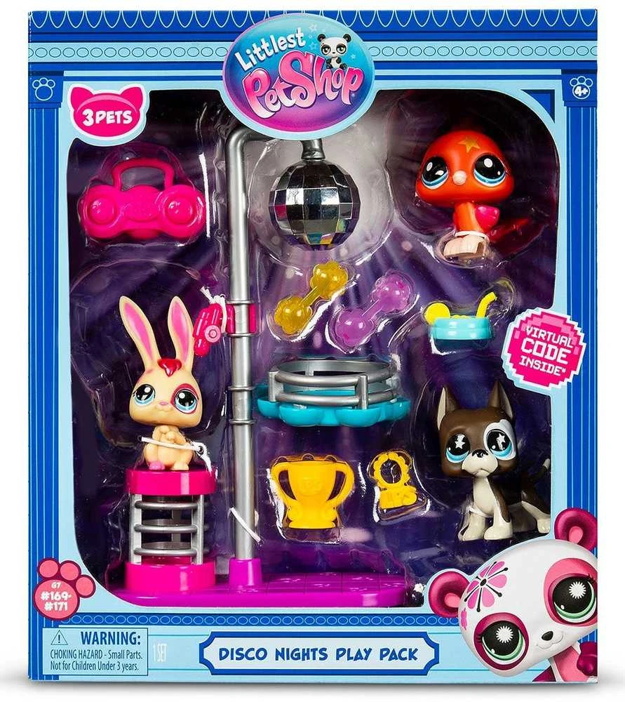 Littlest Petshop LITTLEST PET SHOP Rinkinys „Diskoteka“