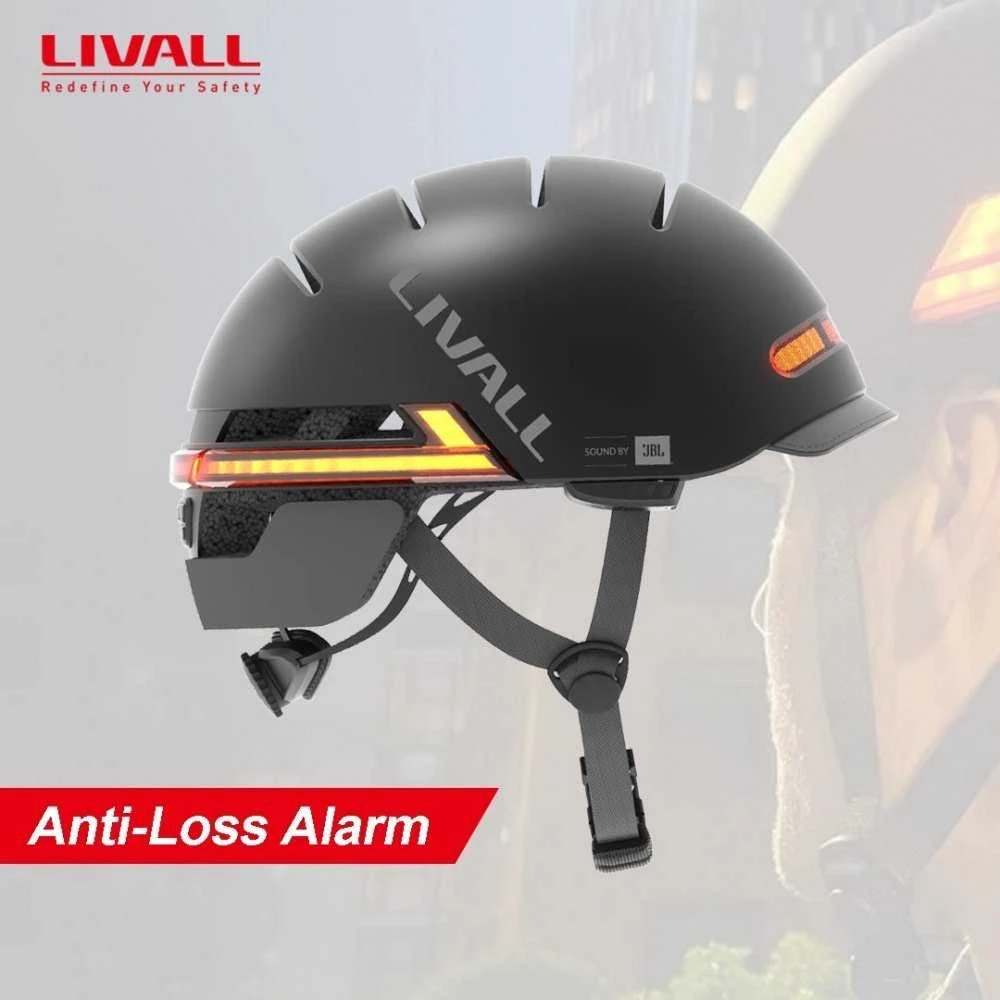 Ausinės „Livall BH51M NSO Sound by JBL Bluetooth LED M“ (BH51NSO-M-BLK)