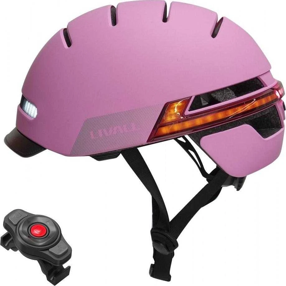 Livall Kask Miejski Neo Smart Rožinė dydis M BH51NEO-M-PNK