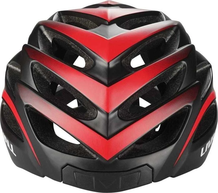 Livall „Bluetooth“ plento šalmas 55–61 cm LED/SOS/interkom raudonas