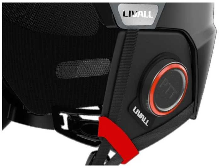 Livall Bluetooth slidinėjimo šalmas 57-61cm Intercom/SOS balta