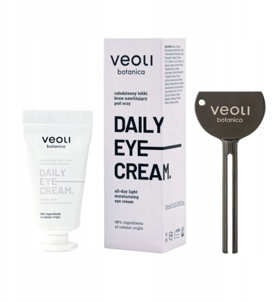 Livioon Veoli Botanica Daily Paakių kremas visą dieną lengvas drėkinamasis paakių kremas 15ml