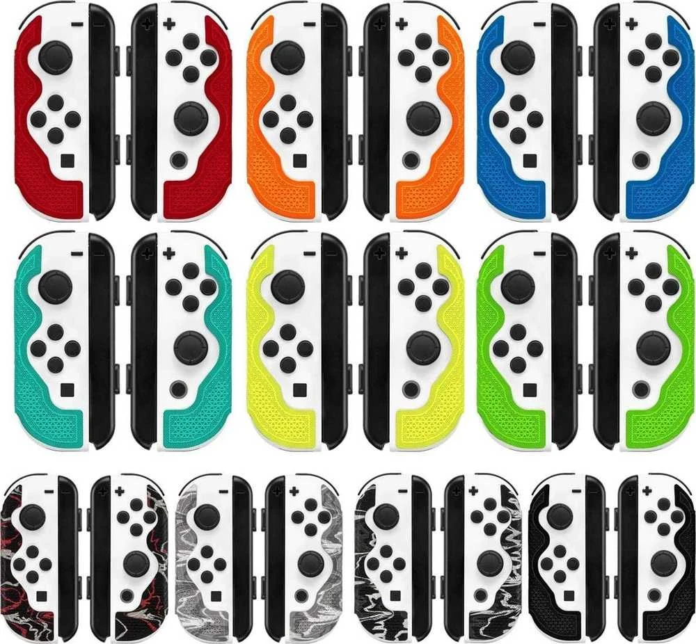 „Lizard Skins“ jungiklis „Joy-Con“ – mandarinų spalvos (supjaustytas pagal dydį, 0,5 mm)