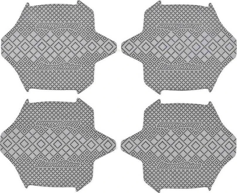 Lizard Skins LIZARDSKINS DSP svirties rankena – platinos pilka 0,5 mm (2 rinkiniai po 2) (NAUJIENA, 2023 m.)