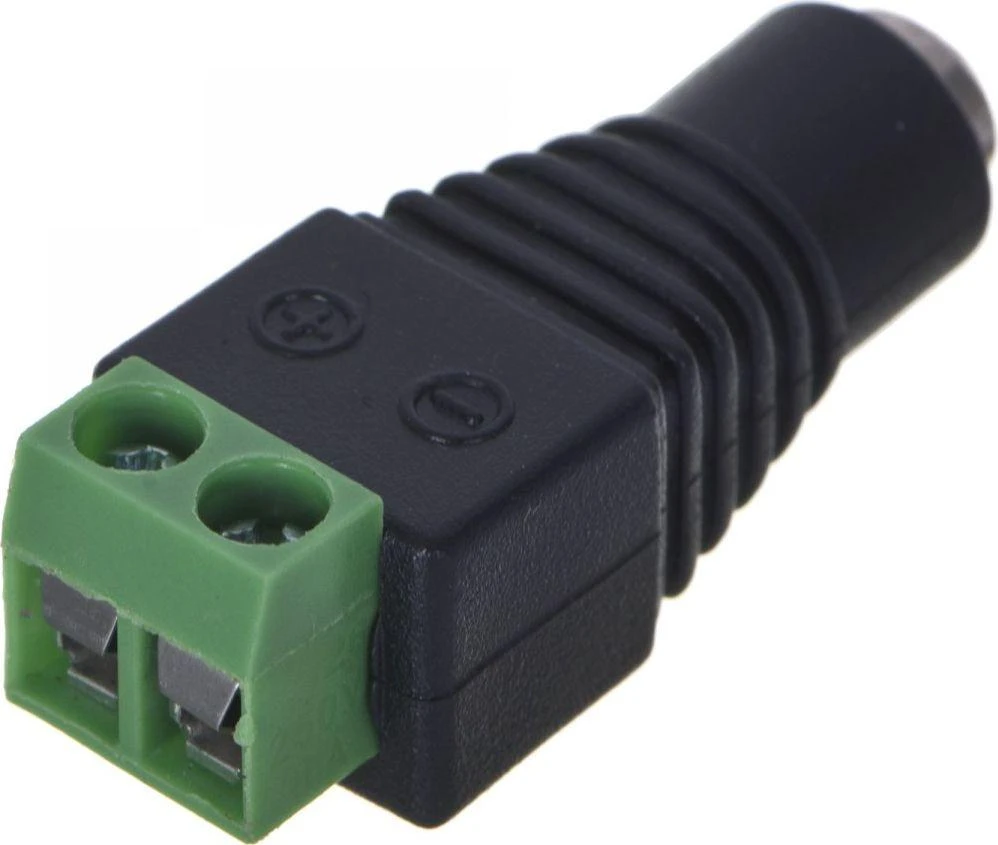 Kita Rozetė maitinimo kabeliui 5,5mm (F) su prisukamomis jungtimis 1 vnt.