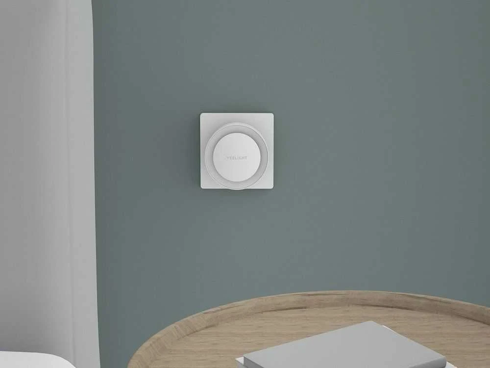 Naktinis šviestuvas Xiaomi Yeelight Plug-in Light Sensor Nightlight 0.5W, 2500K Mi Smart Home