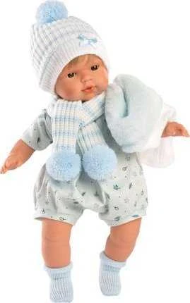 Llorens 13867 Lėlė 38 cm Sasha su minkštu pilvuku