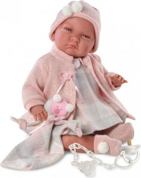 Lėlė - kūdikis Llorens Mimi Rosa 74012, 42 cm