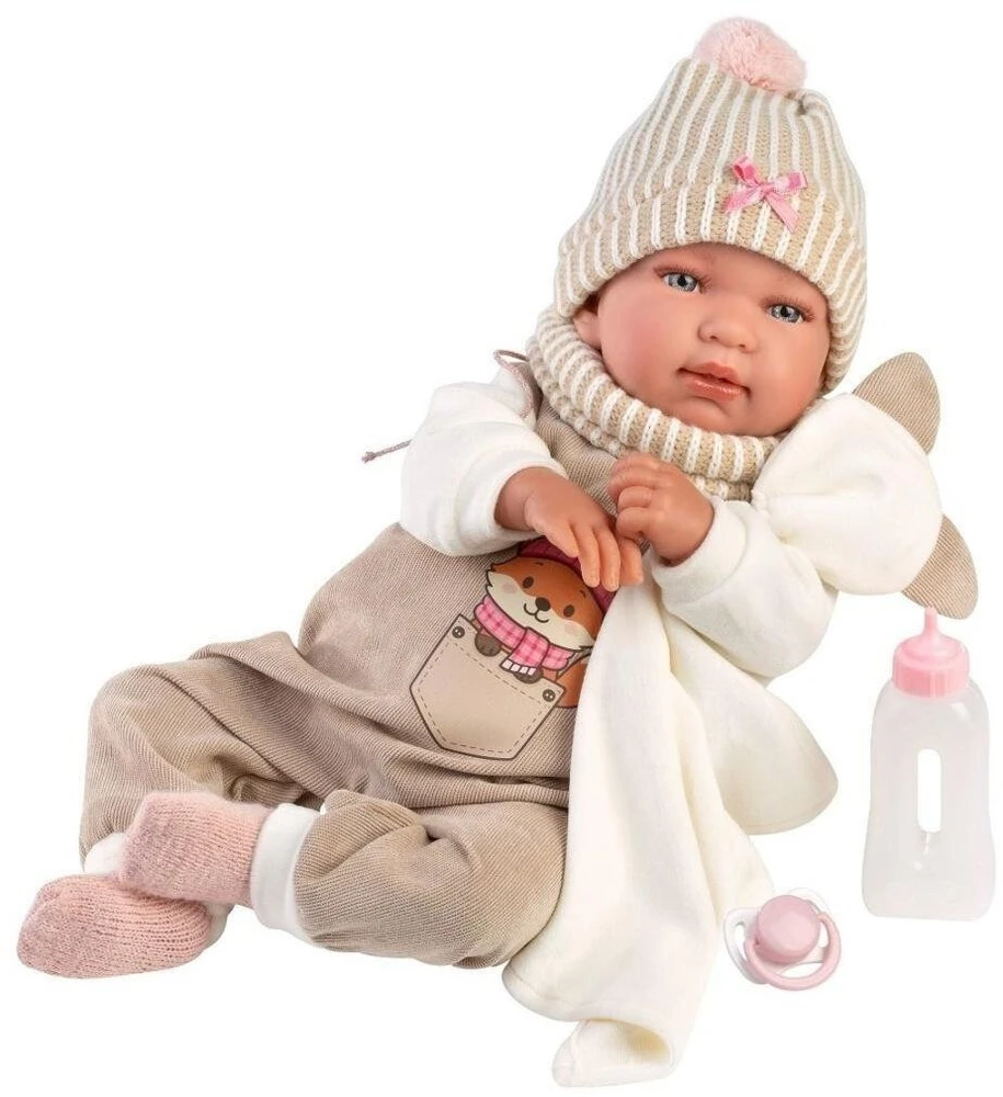 Llorens Lėlė bobas Tina płacząca 44cm