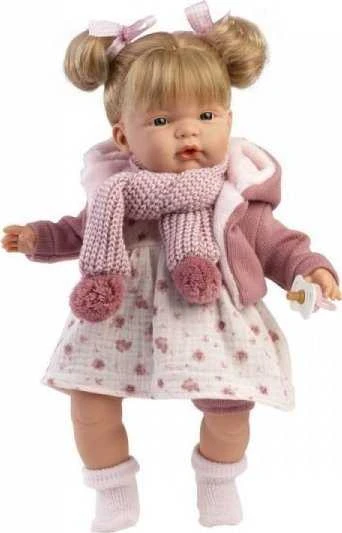 Llorens Joelle lėlė su minkštu pilvuku, 38 cm