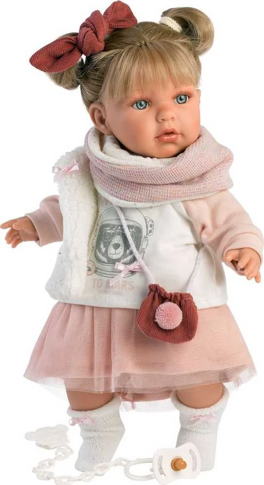 Llorens lėlė Julija verkia 42cm