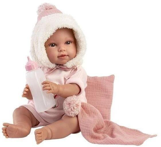 Llorens Lėlė płacząca su kocykiem Olivia 38cm