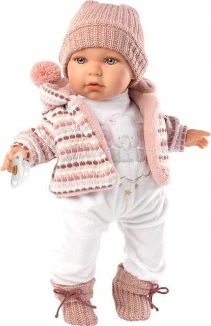 Llorens 14206 Lėlė kūdikis 42 cm Julija minkštu pilvuku
