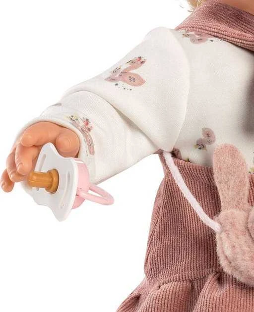 Llorens Llorens 14260 42 cm lėlė Carla su minkštu pilvuku