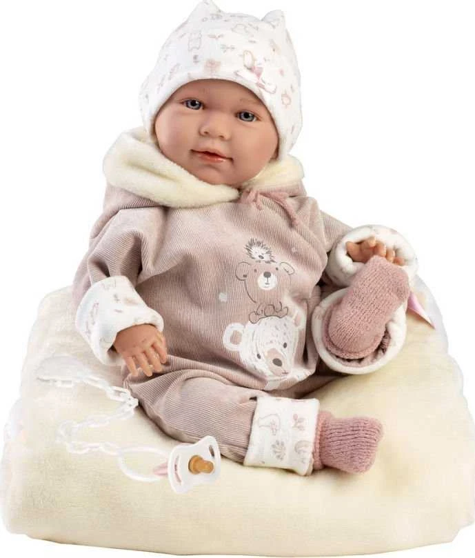 Llorens Llorens 17406 Kūdikių lėlė Lala 42 cm su pagalve