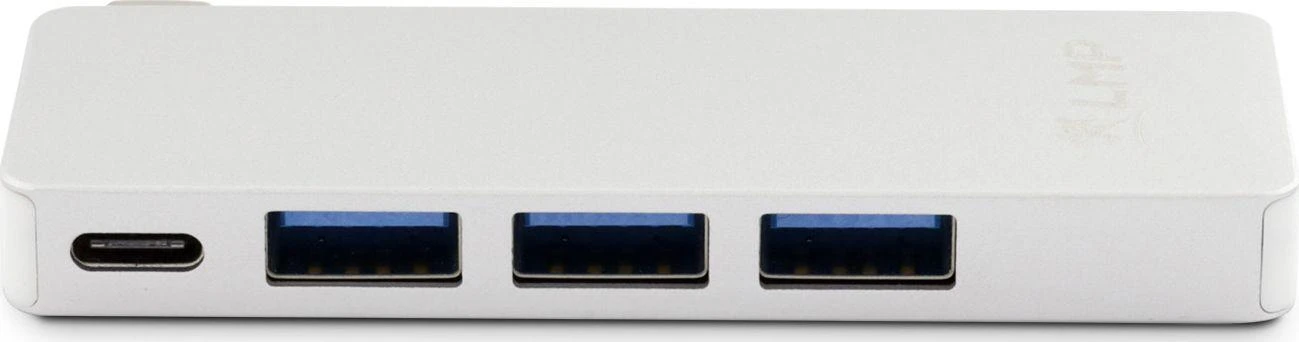 Šakotuvas LMP USB-C Basic Hub, sidabrinis