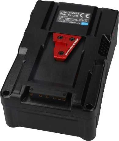 LMP Ličio jonų akumuliatorių paketas 200Wh DIDELĖS APKROVOS 13A V-MOUNT su D-TAP ir USB išvestimi