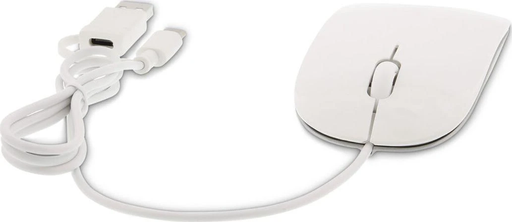 Pelė LMP Easy Pelė USB-C, sidabrinė