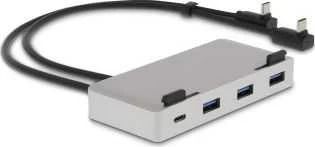 Jung. stot. LMP USB-C Ekranas Dock 2, sidabrinis