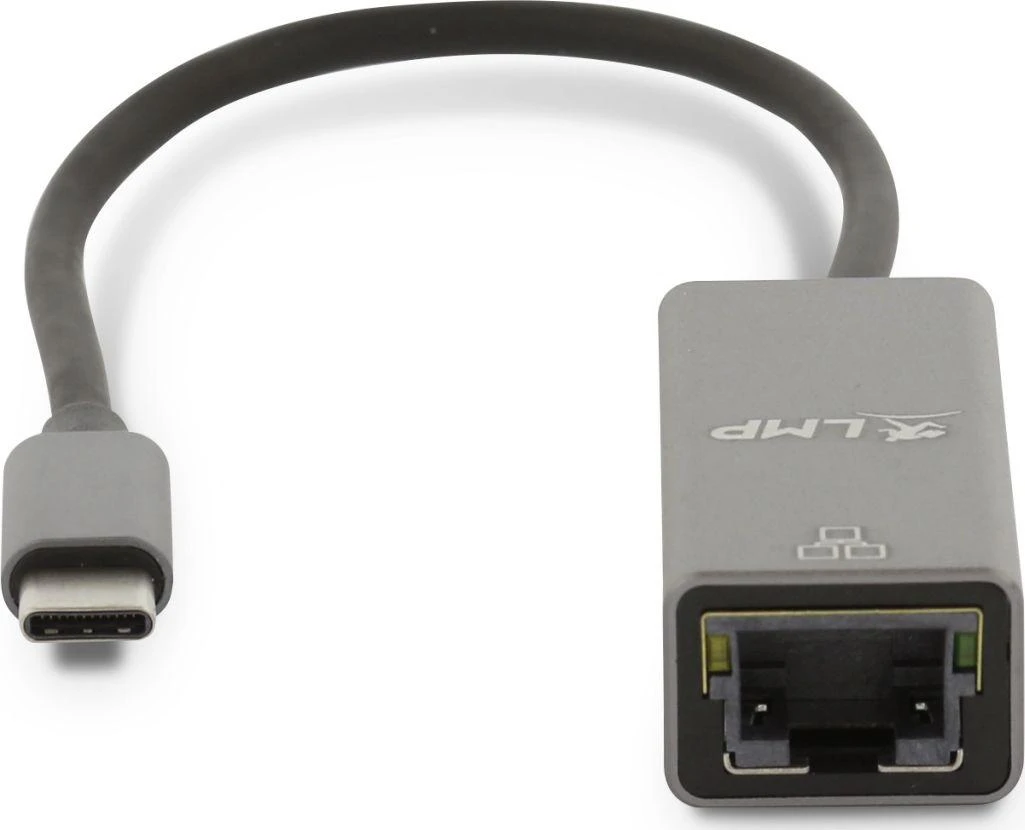 Perėjimas LMP USB-C to Gigabit Ethernet, pilkas