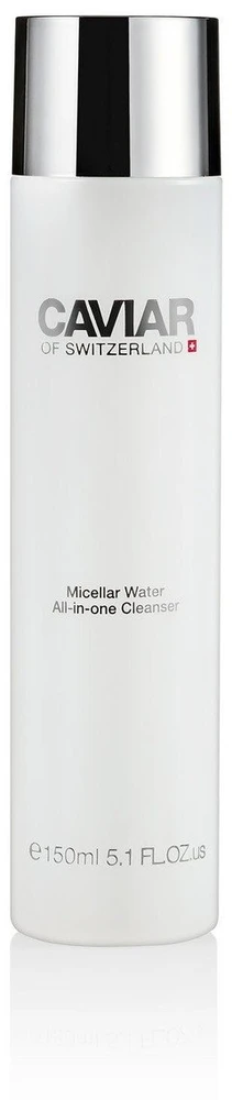 „L’Occitane Caviar Of Switzerland“, „Viskas viename“, valomasis, micelinis Vanduo, visiems odos tipams, 150 ml, moterims