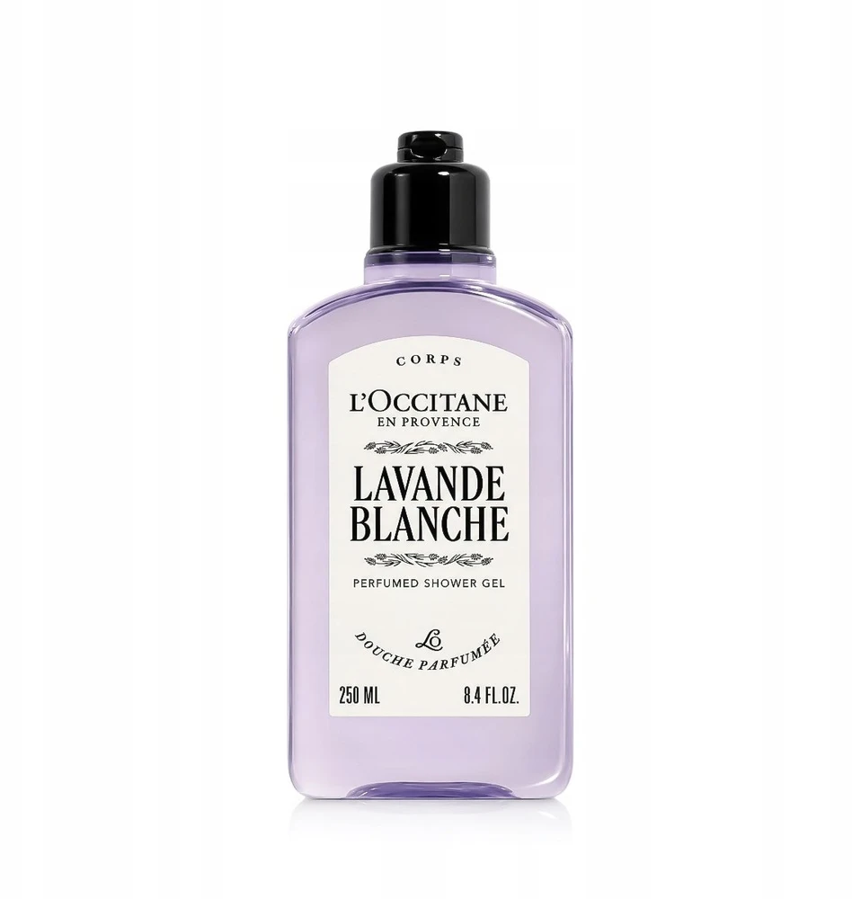 L’Occitane L'Occitane en Provence, Lavande Blanche, Cleansing & Softening, Dušo želė, For All Skin Types, 250 ml Unisex