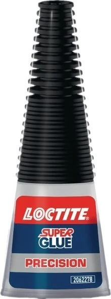 Lim Loctite Super Glue Precision sekundlim 5g/tūbelė - (5 gramai pakuotėje)