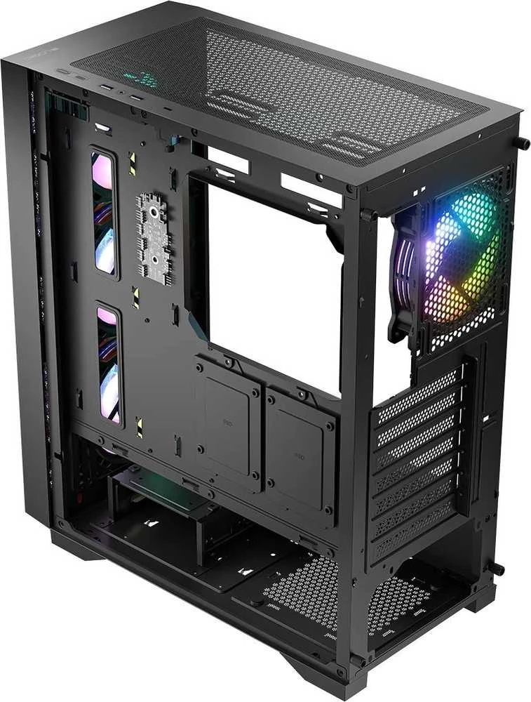 Logic DART PRO ARGB MIDI USB-C PC Dėklas Juodas